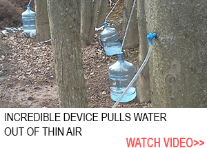 atmospheric water generation process condensation and filtration diagram Aqua Tower