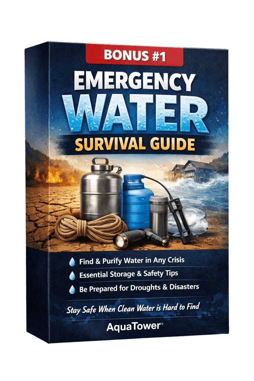 Aqua Tower bonus guides water survival storage purification ebooks